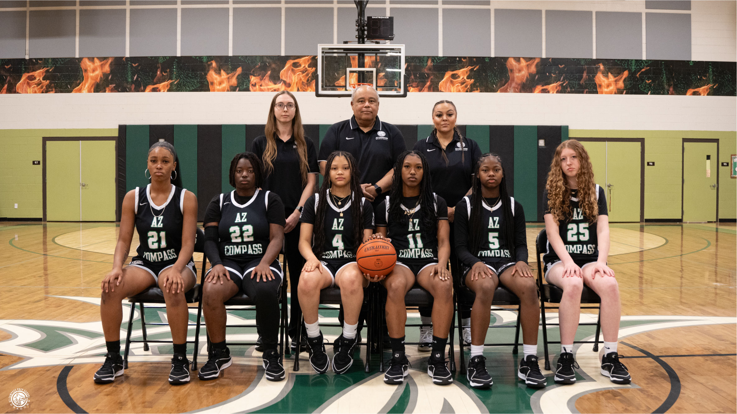 Girls Varsity Basketball Team Photo